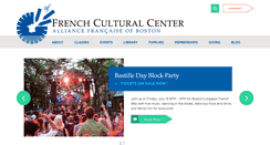 Desktop Screenshot of frenchculturalcenter.org